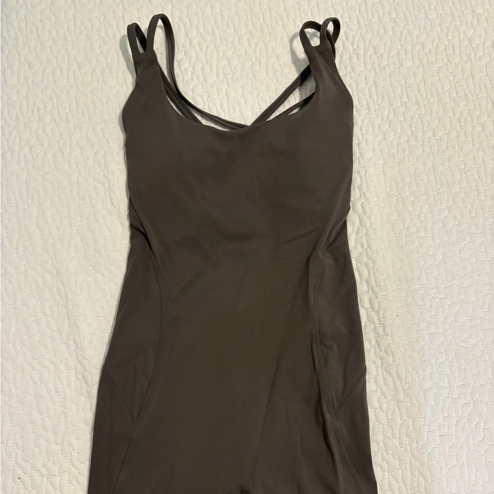 YoungLA Gray Full Length Bodysuit